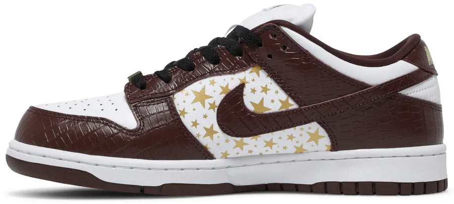 Nike SB Dunk Low Supreme Stars Barkroot Brown