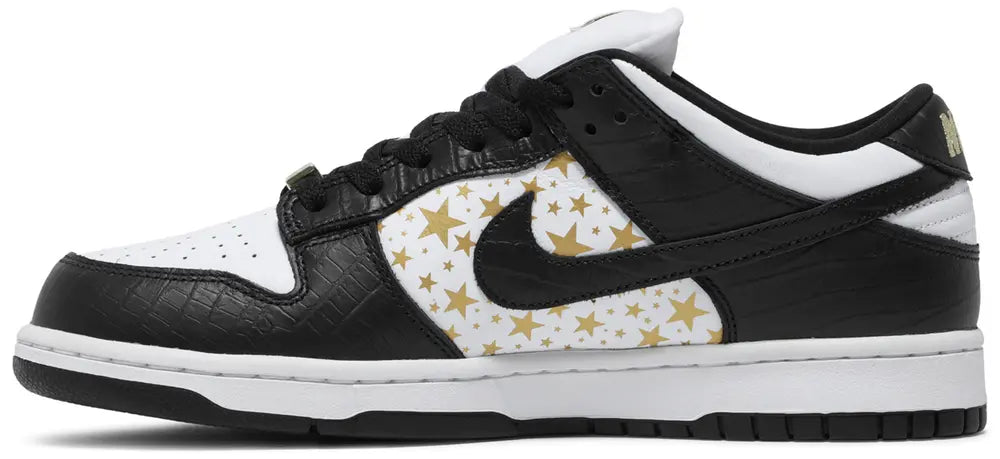 Nike SB Dunk Low Supreme Stars Black