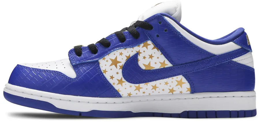 Nike SB Dunk Low Supreme Stars Hyper Royal