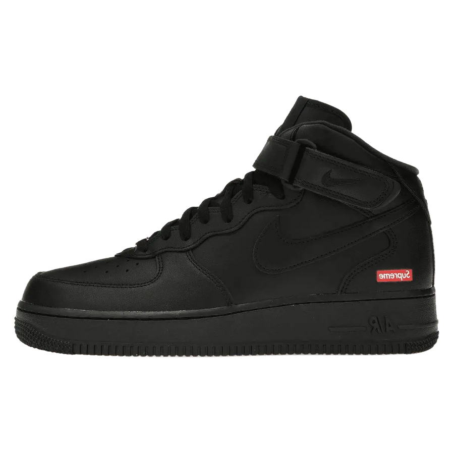 Supreme x Nike Air Force 1 Mid Black