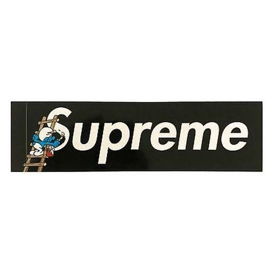Supreme x Smurfs Box Logo