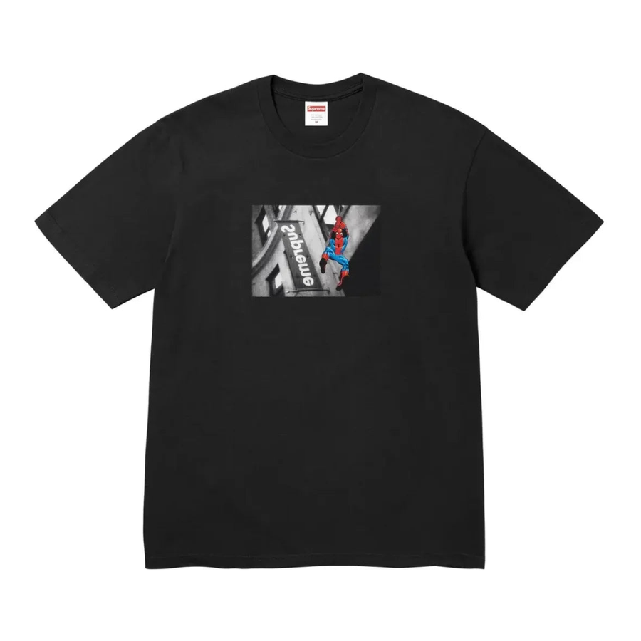 Supreme x Spider-Man Tee Black