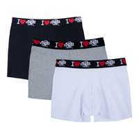 Synaworld 3PACK Boxers I Love Syna – Black/White/Grey