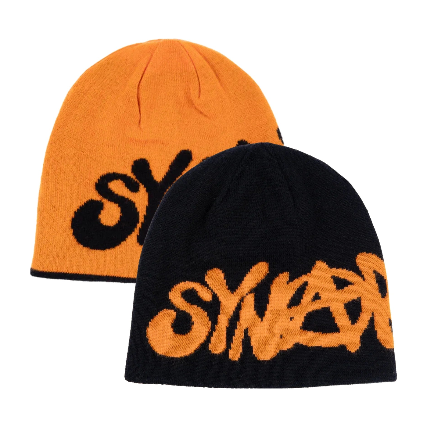 Synaworld Reversible Synarchy Beanie - Black/Orange