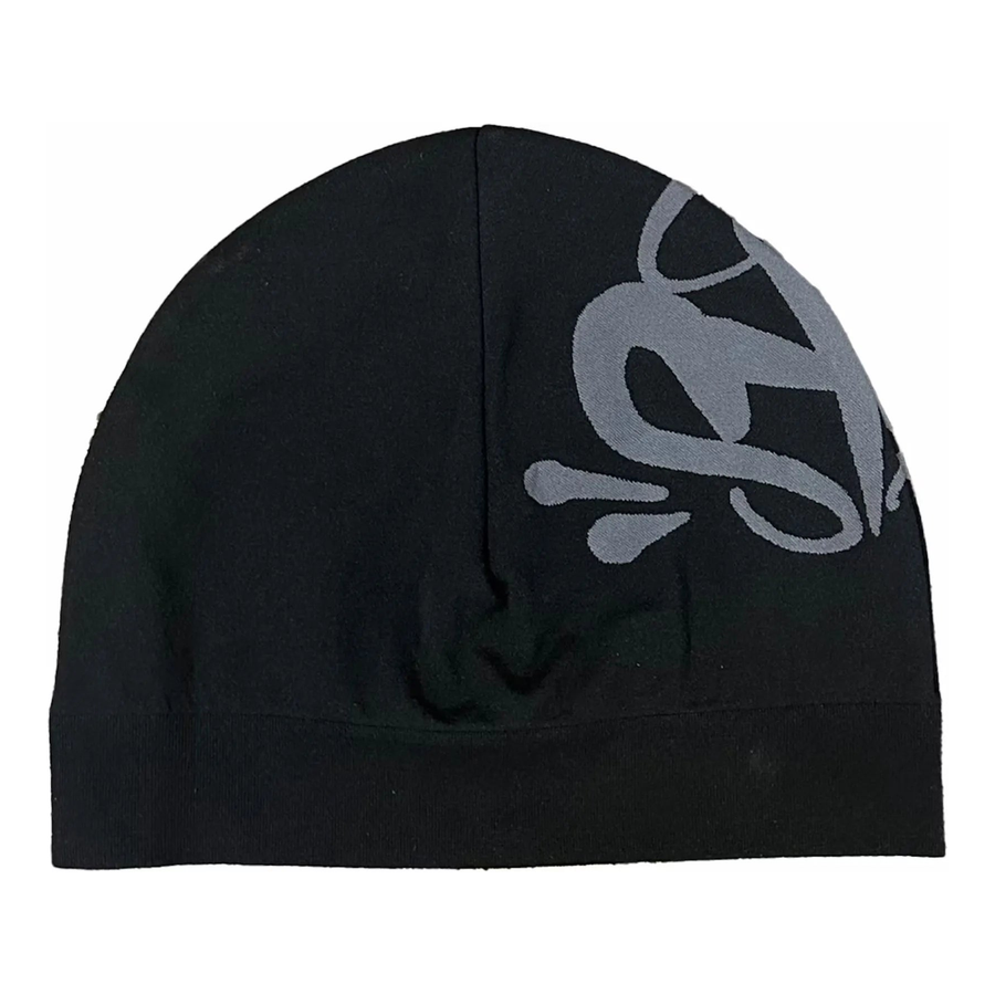 SynaWorld Syna Big Logo Skull Beanie Black Grey