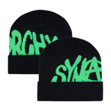 Synaworld Synarchy Cuffed Beanie - Black/Green