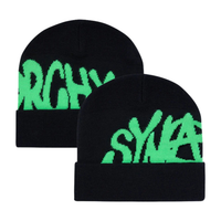 Synaworld Synarchy Cuffed Beanie - Black/Green