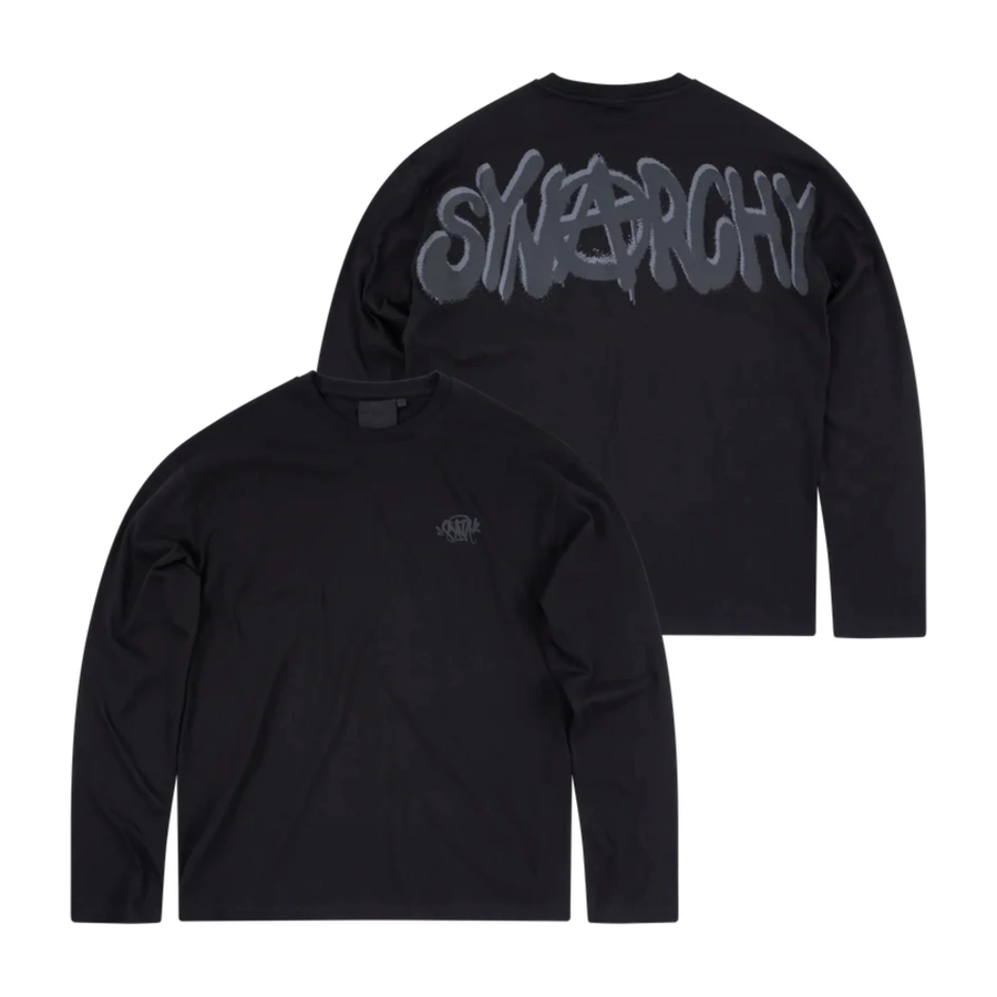 Synaworld Synarchy Double Long Sleeve Tee Black