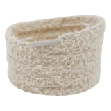 Plüsch-Schnürsenkel Beige