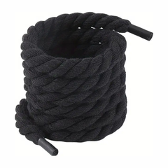 Breite Schnürsenkel Schwarz