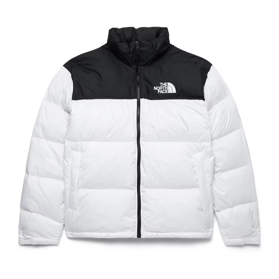 The North Face 1996 Retro Nuptse 700 in TNF White/TNF Black