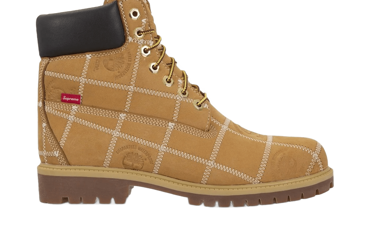 Supreme x Timberland 6' Premium Waterproof Boot Wheat