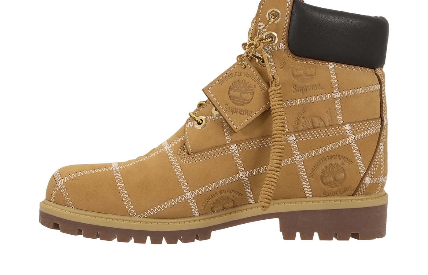 Supreme x Timberland 6' Premium Waterproof Boot Wheat