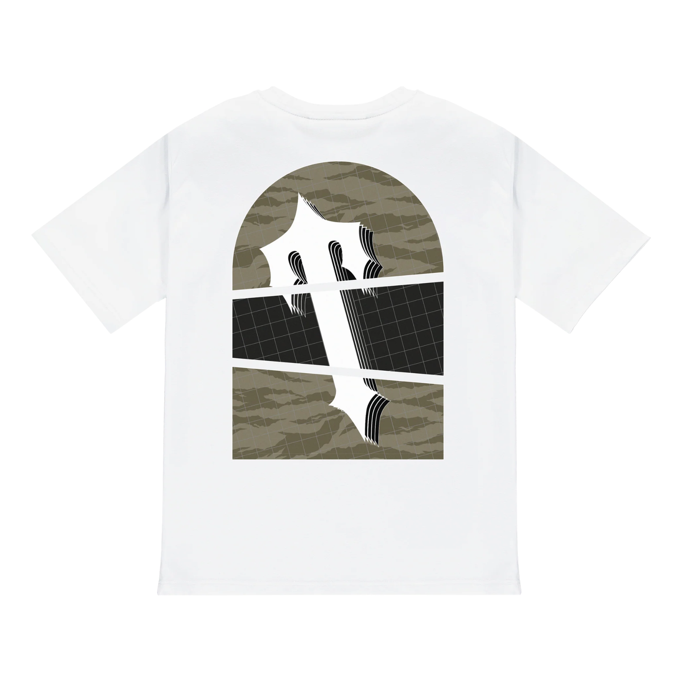 Trapstar Art Of War Camo Tee White