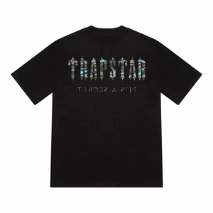 Trapstar Decoded All Terrain Tee Black/Blue Camo