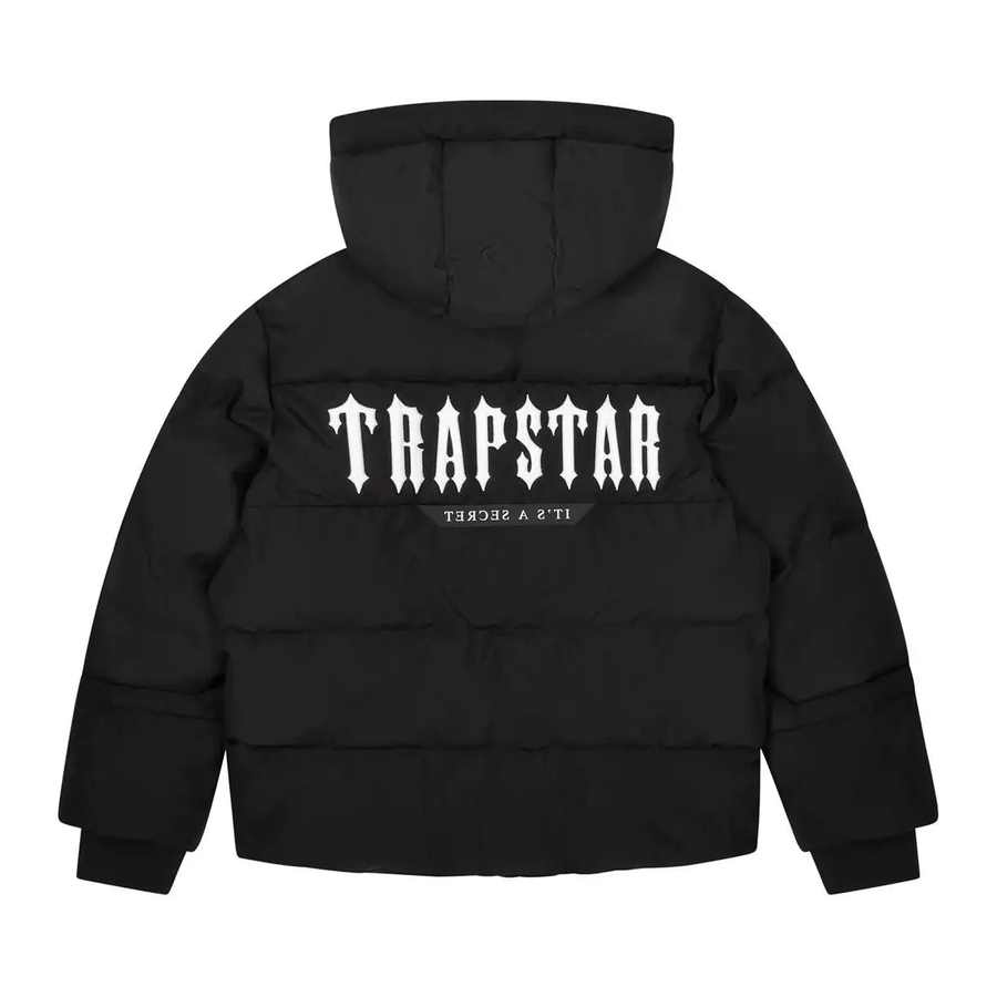 Trapstar Decoded Hooded Puffer - 2.0 Black 2023
