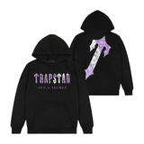 Trapstar Decoded Paisley Monochrome Edition Hoodie Black/Purple