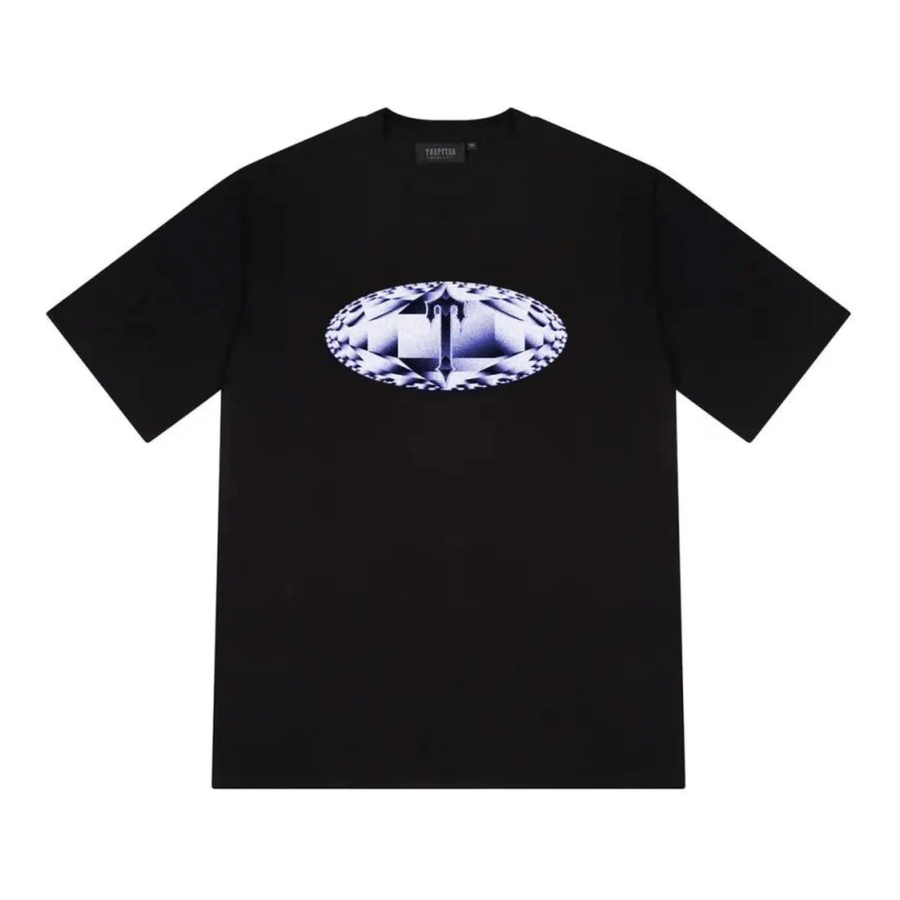Trapstar Diamond In The Rough Tee Blue Gem