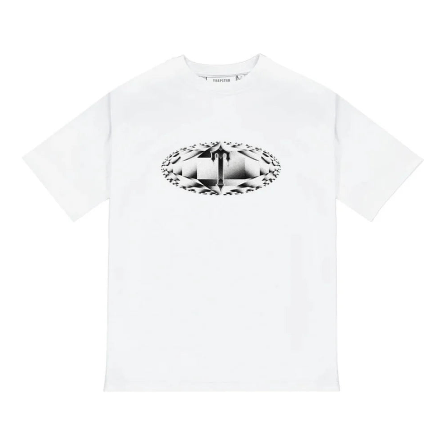 Trapstar Diamond In The Rough Tee White