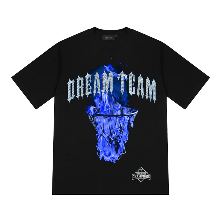 Trapstar Dream Team Tee - Black/Blue