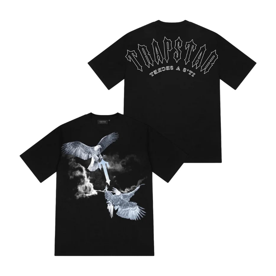 Trapstar Flying Birds Tee Black