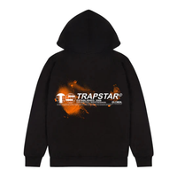 Trapstar Global Distribution Hoodie Black
