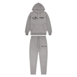 Tepláková souprava Trapstar Hyperdrive Monochrome – šedá