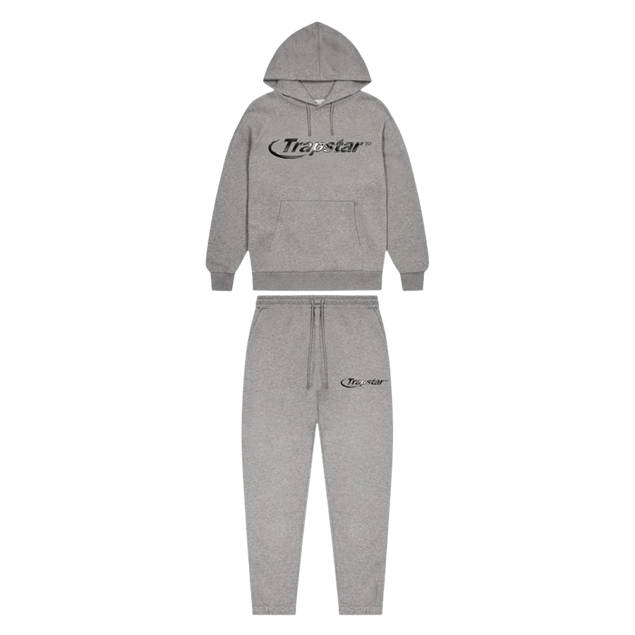 Trapstar Hyperdrive Monochrome Tracksuit – Grey