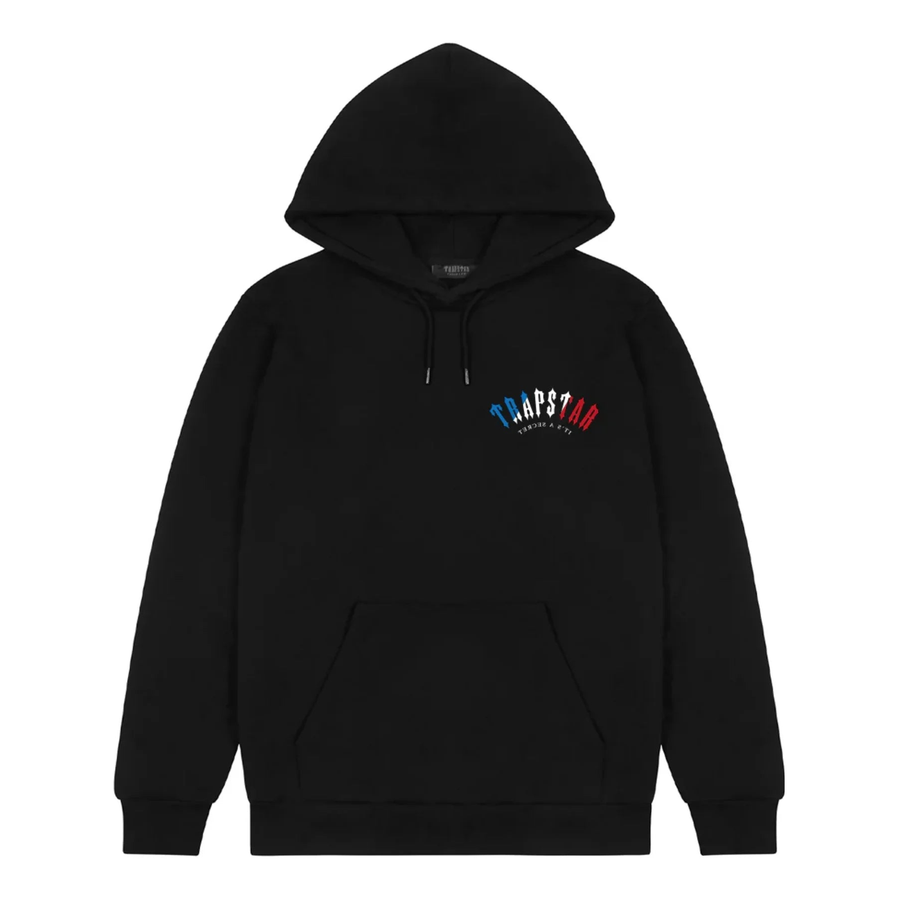 Trapstar Irongate Arch It’s A Secret Hoodie Black/Revolution Edition
