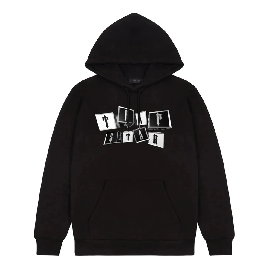 Trapstar Irongate Blocks Hoodie Black
