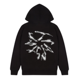 Trapstar Liquid Chrome Hoodie Black