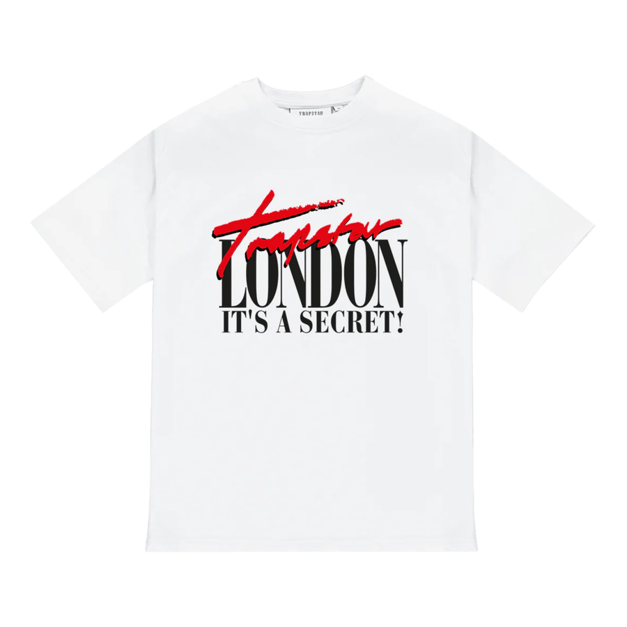 Trapstar London T-Shirt White/Red