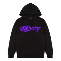 Trapstar Neon Hyperdrive Hoodie Black
