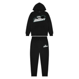 Trapstar Shooters Reflective Tracksuit Black