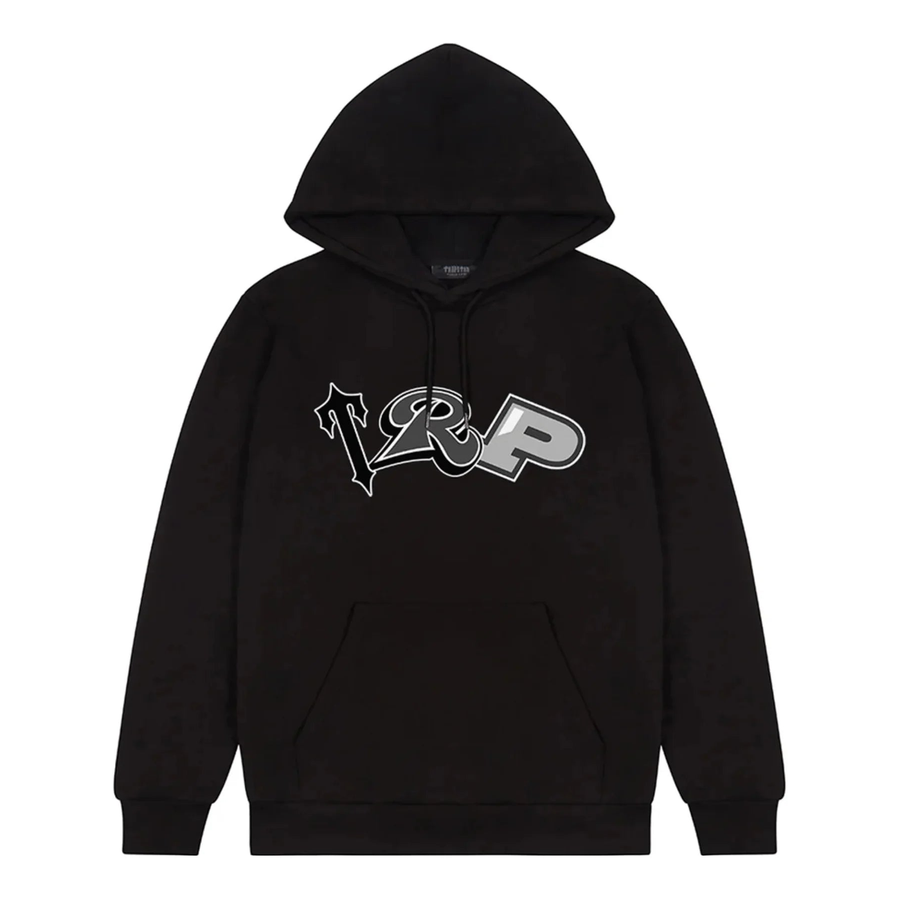 Trapstar TRP Hoodie Black/Blackout Edition