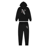 Tepláková souprava s kapucí Trapstar TSL Shooters Bloodshot Black