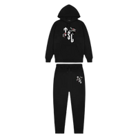 Trapstar TSL Shooters Bloodshot Hooded Tracksuit Black
