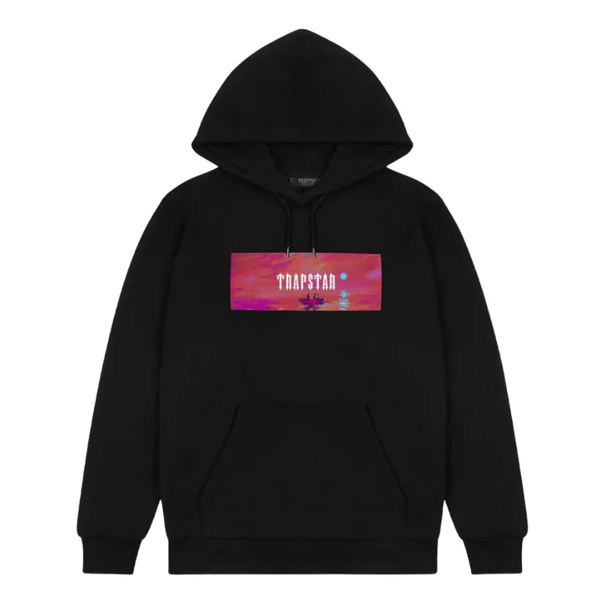 Trapstar x Dave Box Logo Hoodie Black