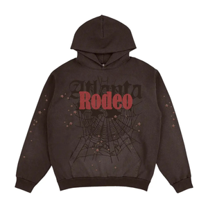 Travis Scott Cactus Jack x Sp5der Days Before Rodeo Hoodie Brown