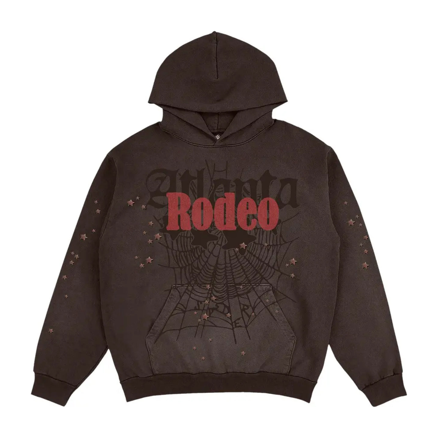 Travis Scott Cactus Jack x Sp5der Days Before Rodeo Hoodie Brown