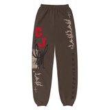 Travis Scott Flare Sweatpants Brown