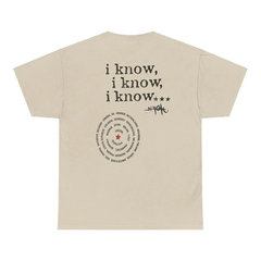 Travis Scott I know Tee Beige