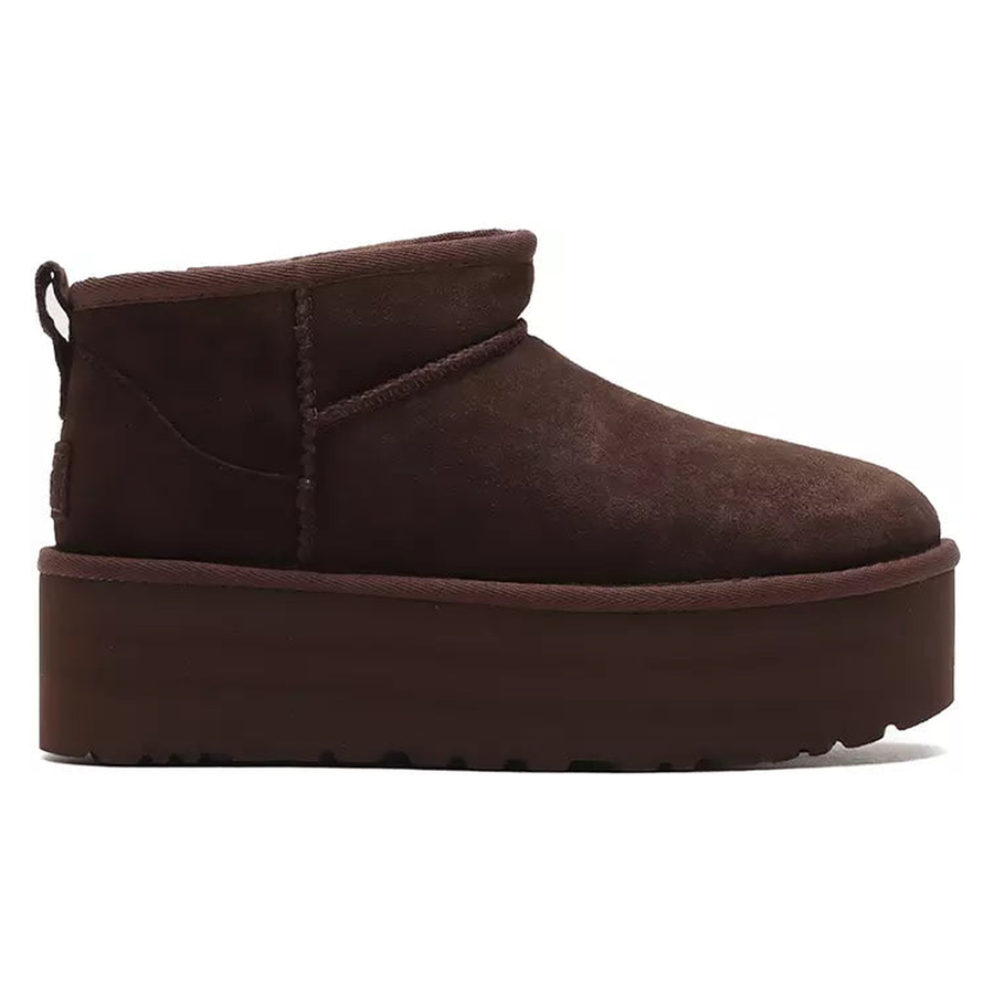 Dámské kozačky UGG Classic Ultra Mini Platform Boot Burnt Cedar