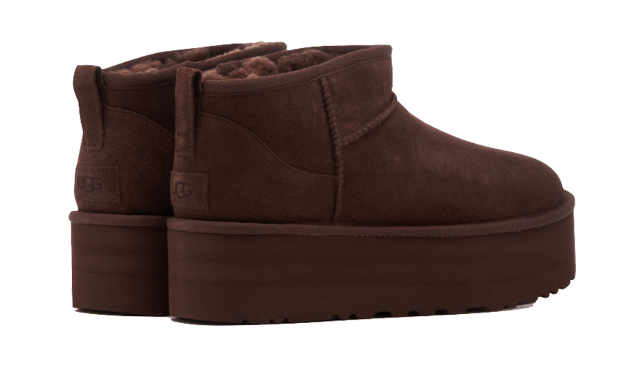 Dámské kozačky UGG Classic Ultra Mini Platform Boot Burnt Cedar