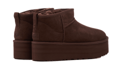 Dámské kozačky UGG Classic Ultra Mini Platform Boot Burnt Cedar