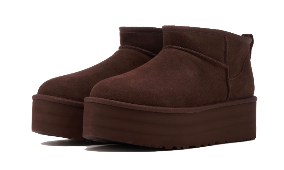 Dámské kozačky UGG Classic Ultra Mini Platform Boot Burnt Cedar