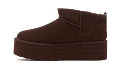 Dámské kozačky UGG Classic Ultra Mini Platform Boot Burnt Cedar