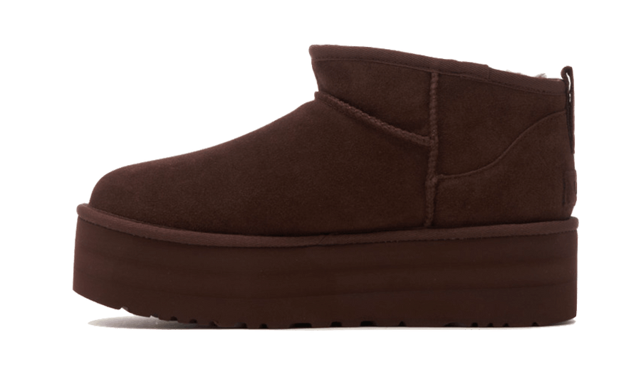 Dámské kozačky UGG Classic Ultra Mini Platform Boot Burnt Cedar