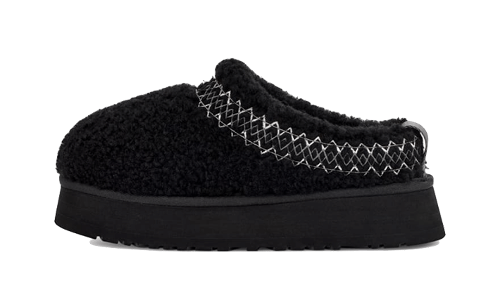 UGG Tazz Slipper Heritage Braid Black (Women's)