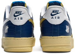 Nike Air Force 1 Low SP Undefeated 5 On It Blue Yellow Croc